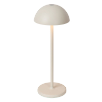 JOY - Zewnętrzna lampa stołowa ładowana przez USB - Ø 11,5 cm - LED Dim. - 1x1,5W 3000K - IP54 - White 15500/02/31 Lucide